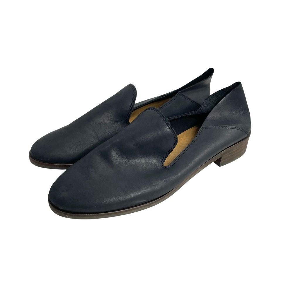 Lucky Brand Cahill soft leather Loafers flats Size 7.5‎ black